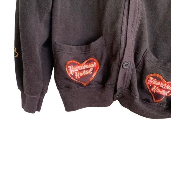 Vintage Elvis Presley Jailhouse Rock Puff Paint Cardigan Sweater Quitman USA - Picture 5 of 8